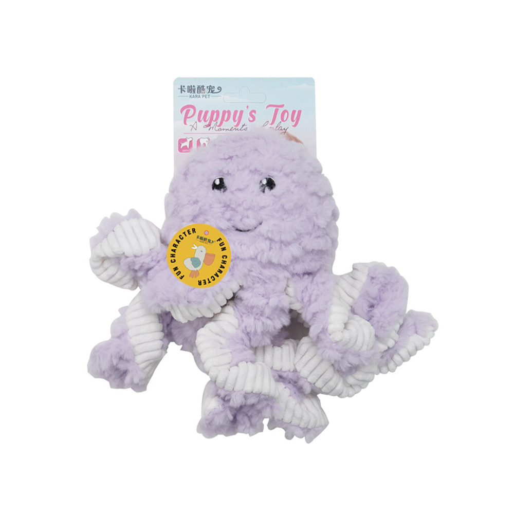 Jouets en peluche en forme de poulpe, de paresseux, de lapin, d'ours, de grenouille et de poussin
