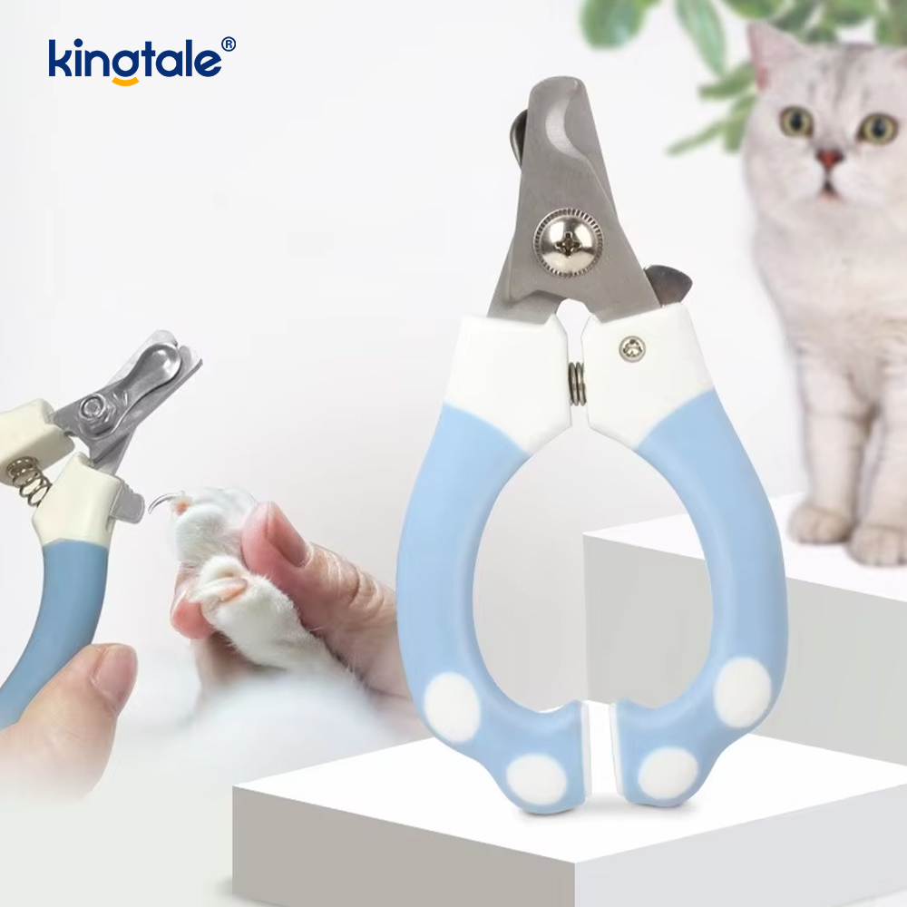 Coupe-ongles en acier inoxydable pour chien