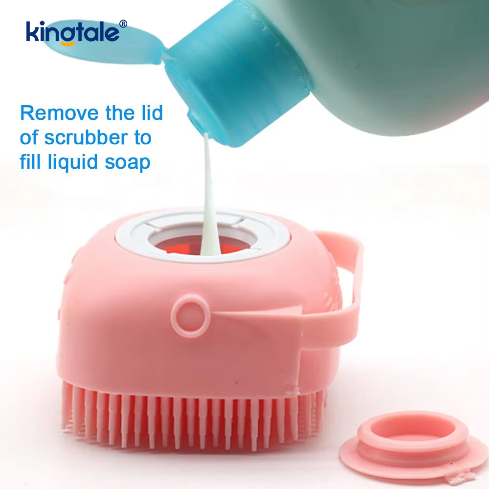 Brosse de bain pour animaux de compagnie