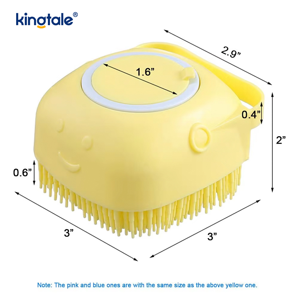 Brosse de bain pour animaux de compagnie