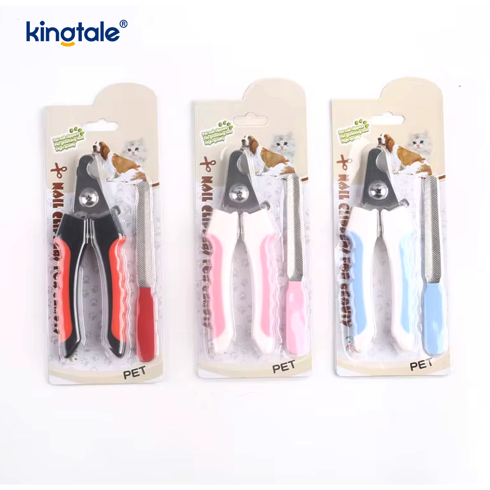 Ensemble coupe-ongles et limes pour animaux de compagnie