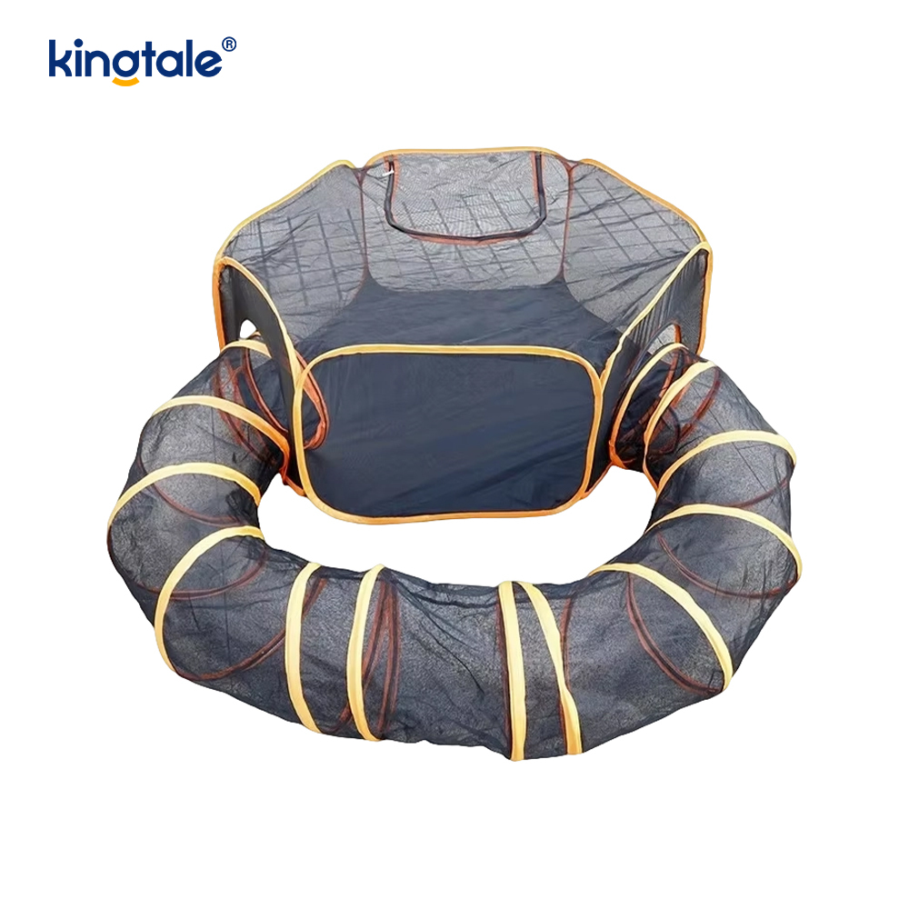 Tube de tunnel pour chat de compagnie, jouets pliables pour chat