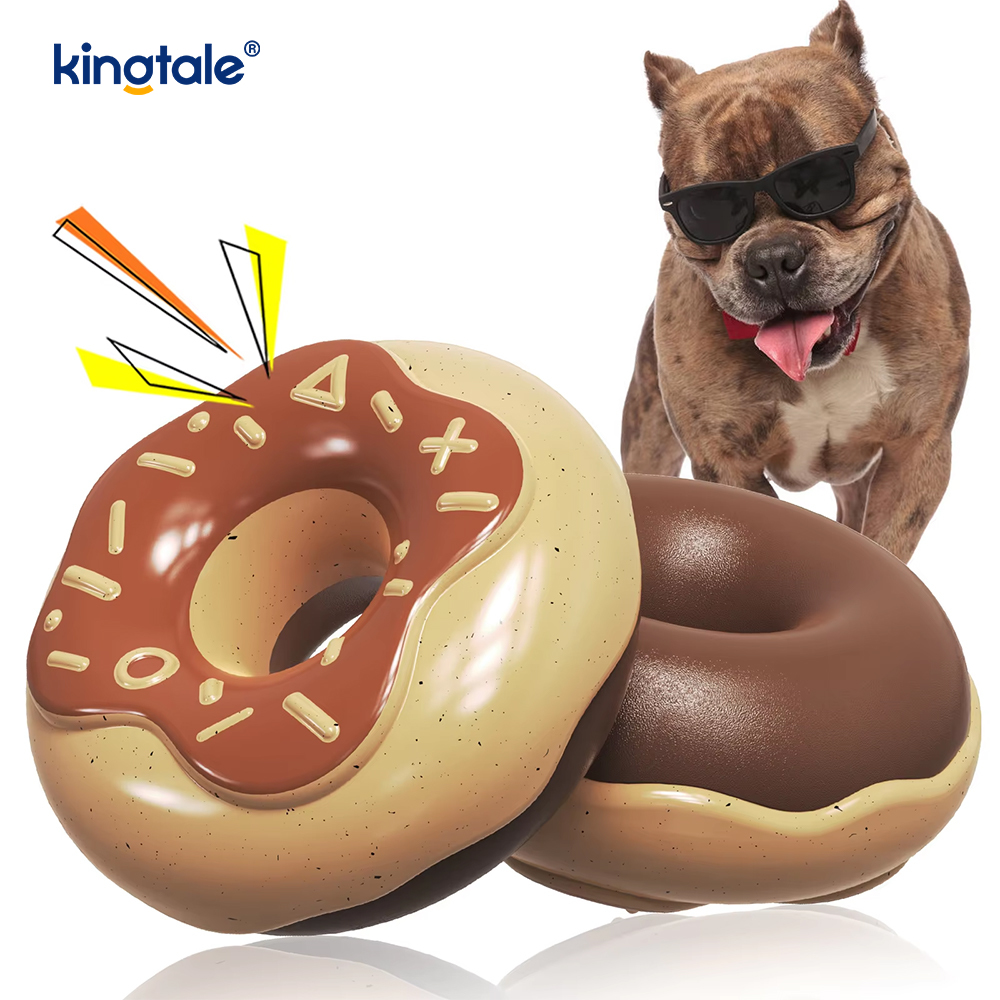 Jouets pour animaux de compagnie en forme de beignet