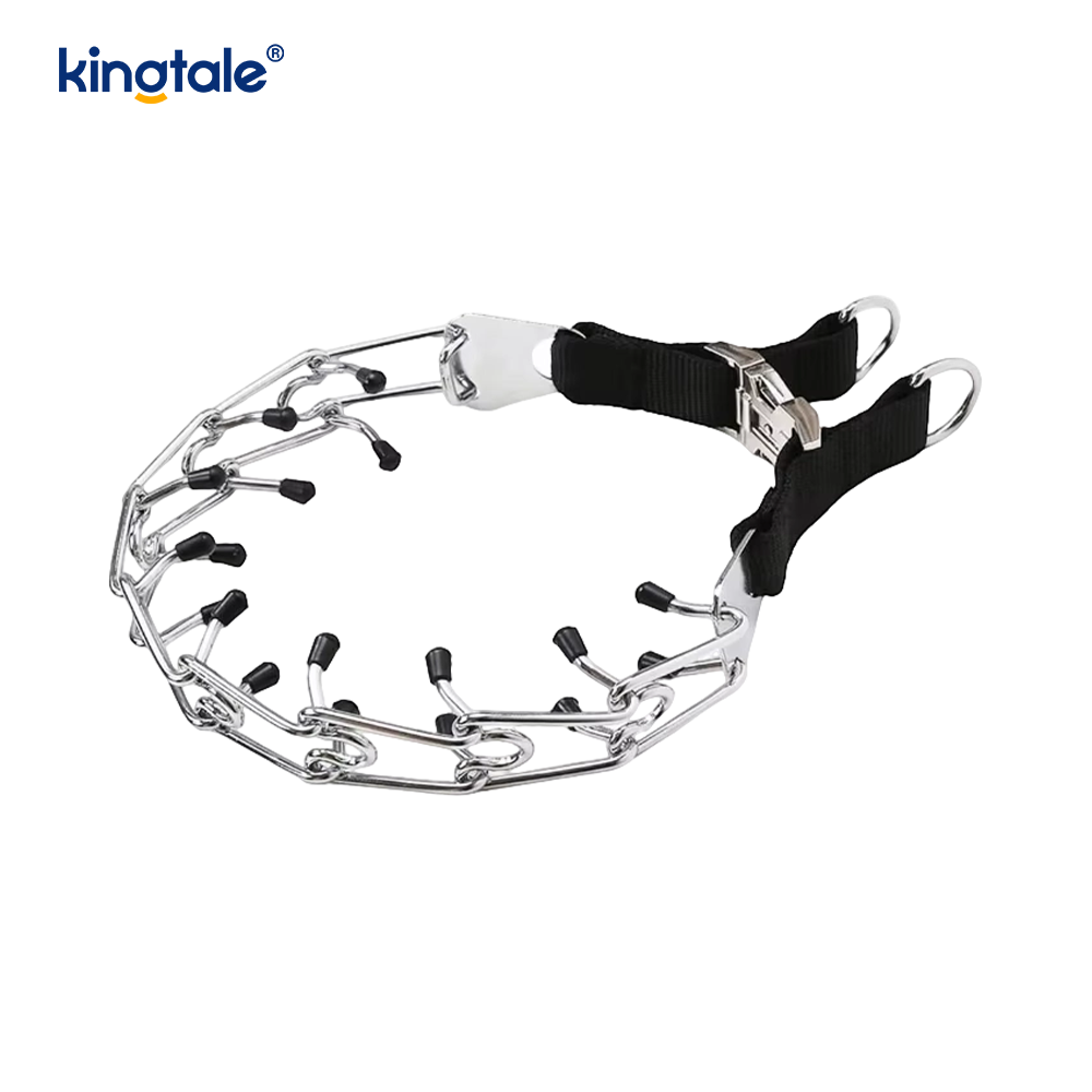 Collier à griffes pour chien avec boucle en métal