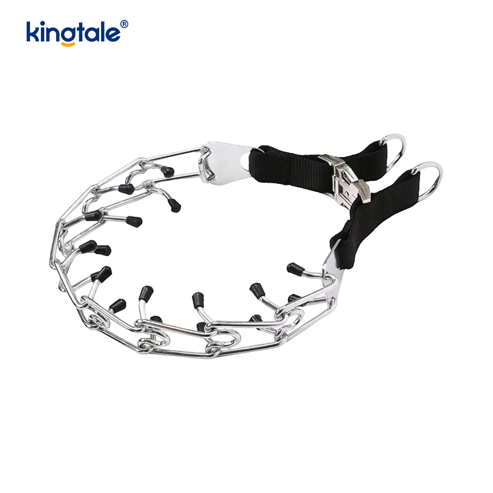 Collier à griffes pour chien avec boucle en métal