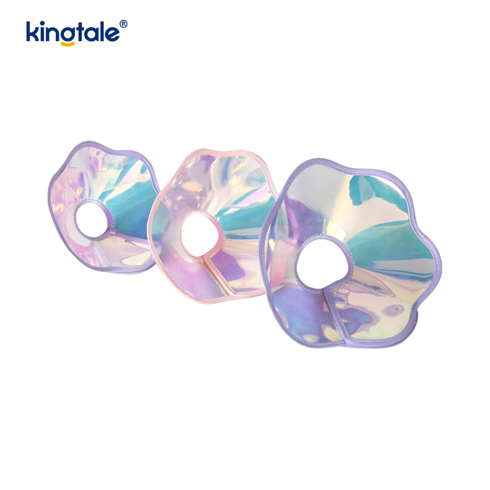 Cercle élisabéthain en PVC à fleurs colorées