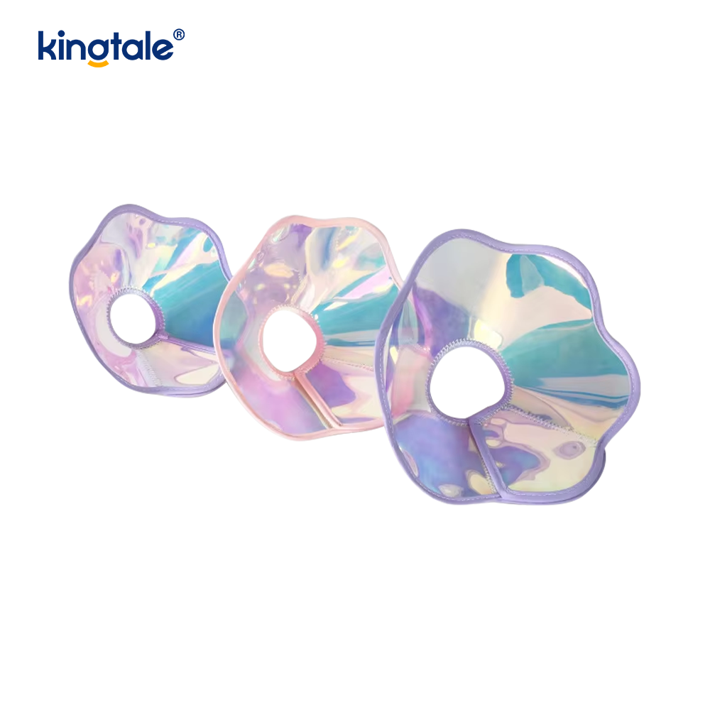 Cercle élisabéthain en PVC à fleurs colorées