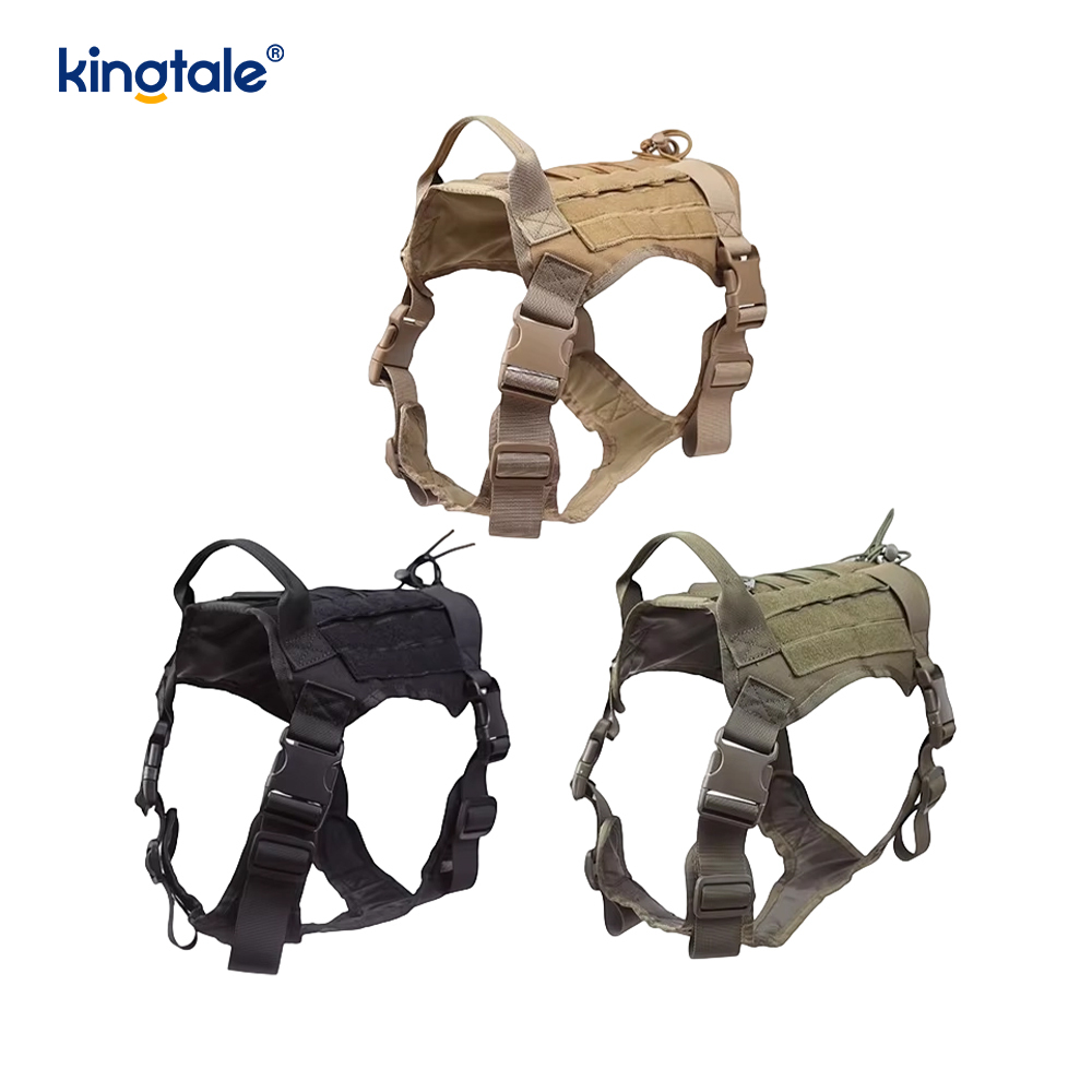 Harnais tactique pour chien sans traction pour chien de taille moyenne