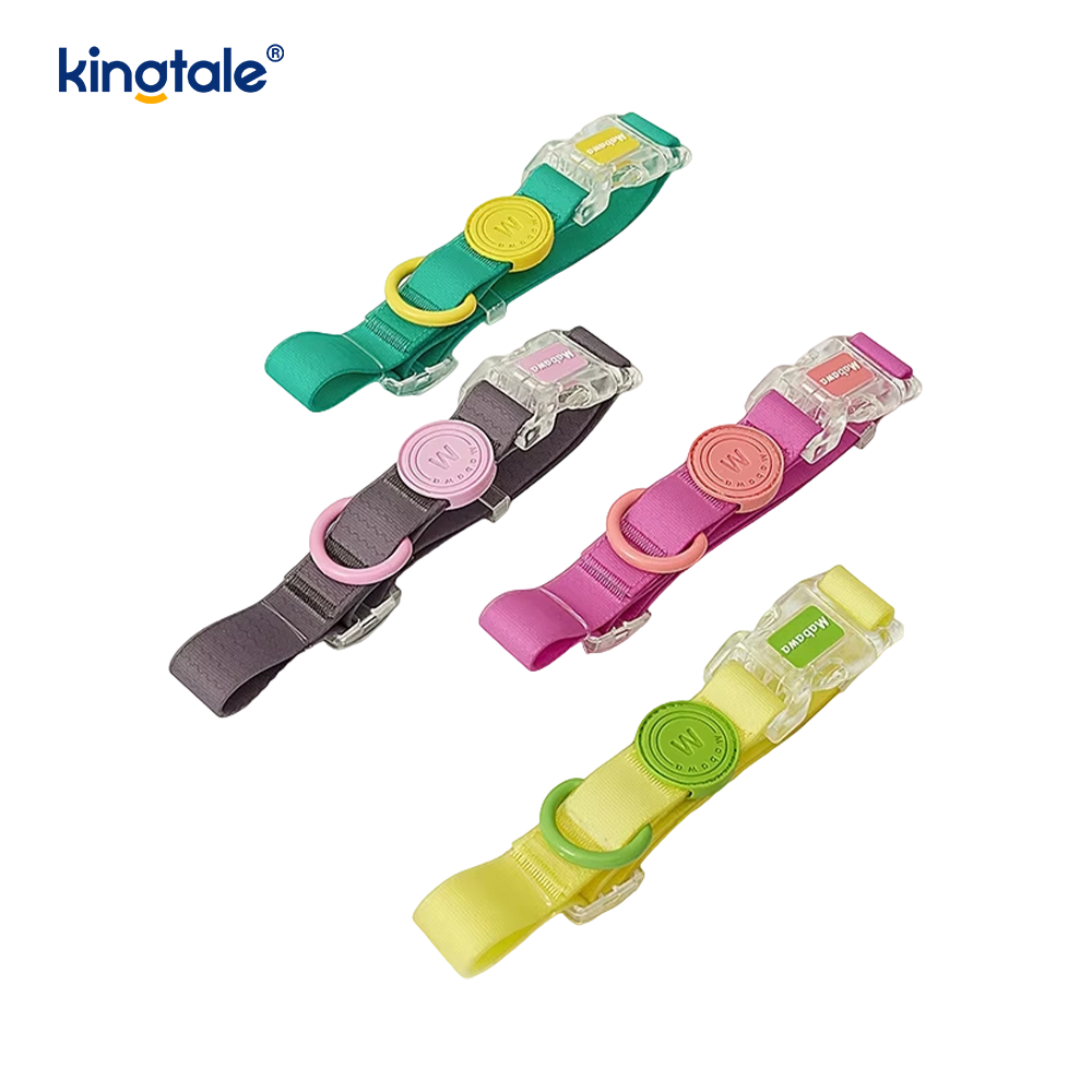 Collier pour chien en PVC Macarons