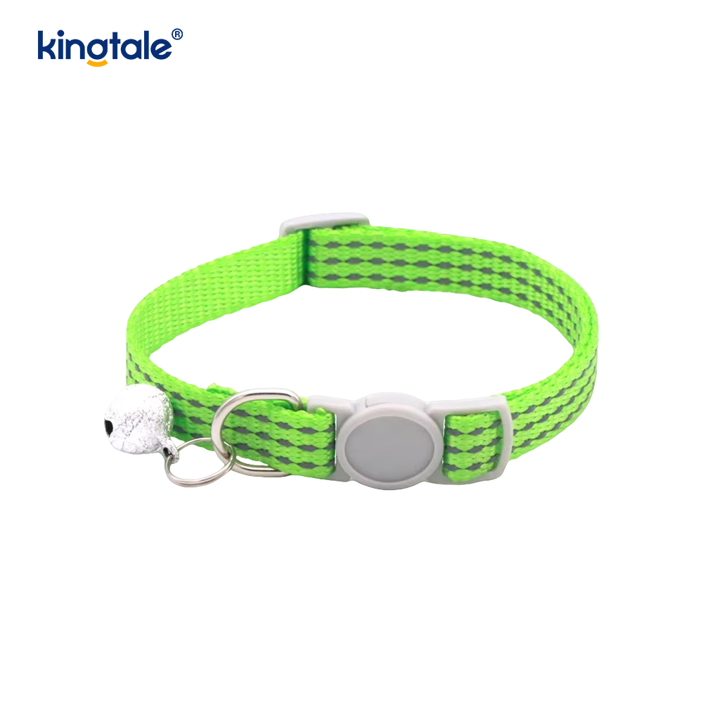 Collier réfléchissant pour chat avec cloche