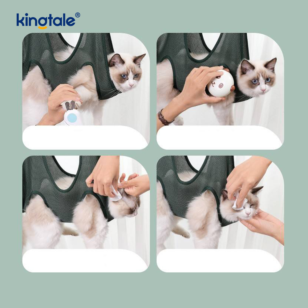Hamac de toilettage pour animaux de compagnie avec coupe-ongles/coupe-ongles/ciseaux de toilettage