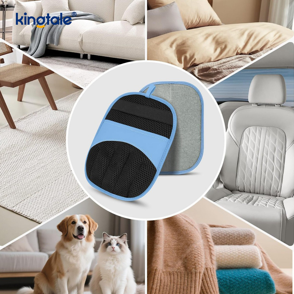 Gant d'épilation pour animaux de compagnie, brosse magique, mitaine électrostatique pour chiens et chats