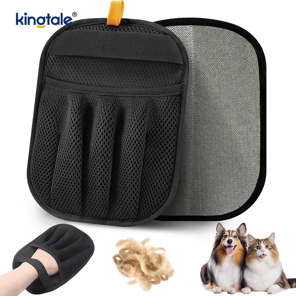 Gant d'épilation pour animaux de compagnie, brosse magique, mitaine électrostatique pour chiens et chats