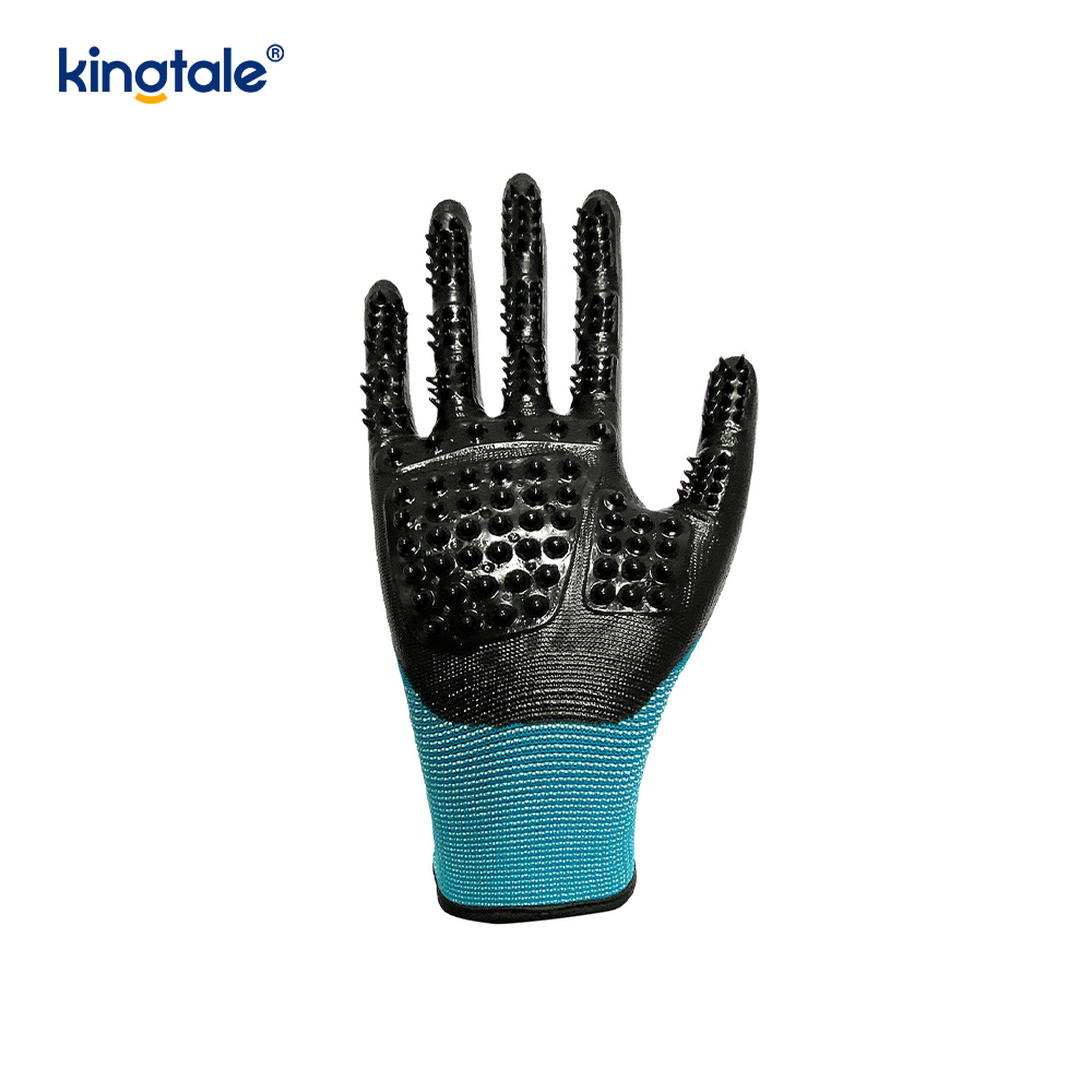 Gant d'épilation pour animaux de compagnie, gant de toilettage doux, brosse, gant de démêlage