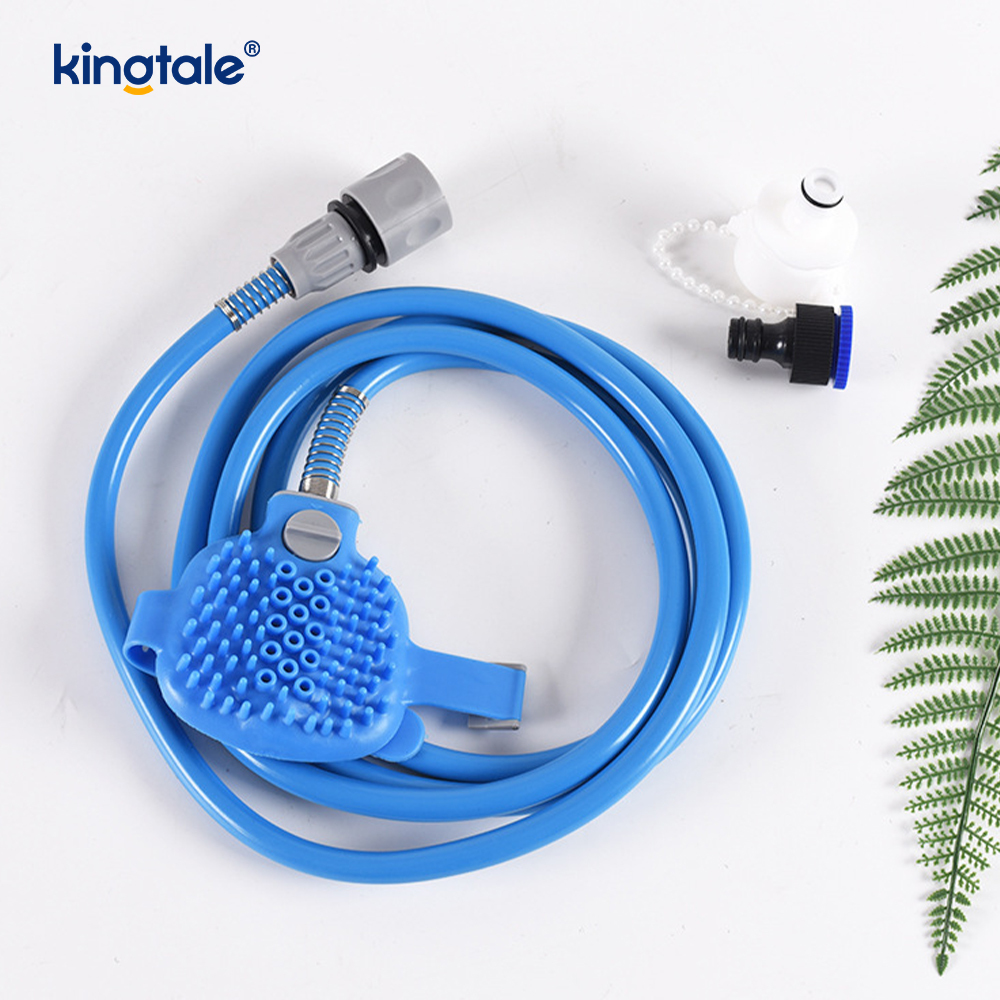 Pulvérisateur de douche pour animaux de compagnie, accessoire de douche pour chiens, pour le bain des animaux de compagnie et le lavage des chiens, Valve de dérivation avec main