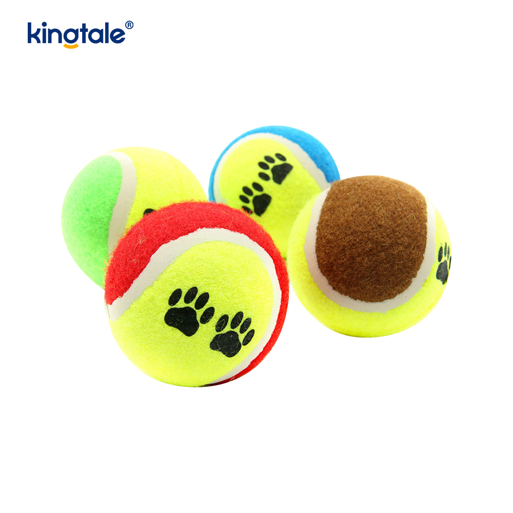 Jouet de Tennis pour animaux de compagnie, Durable et résistant aux morsures, pour exercices de mastication interactifs