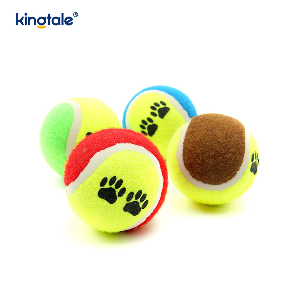 Jouet de Tennis pour animaux de compagnie, Durable et résistant aux morsures, pour exercices de mastication interactifs