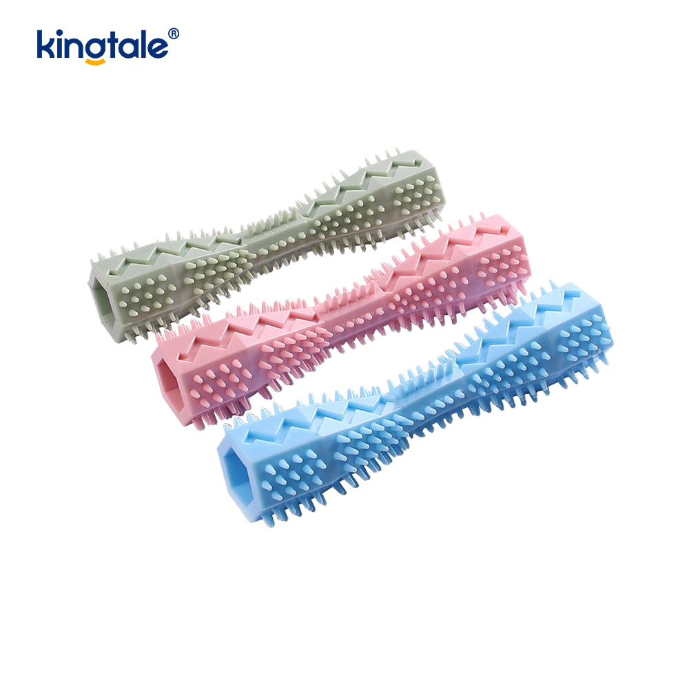 Jouets hexagonaux de dentition et de soins dentaires pour animaux de compagnie, pour nettoyer les dents