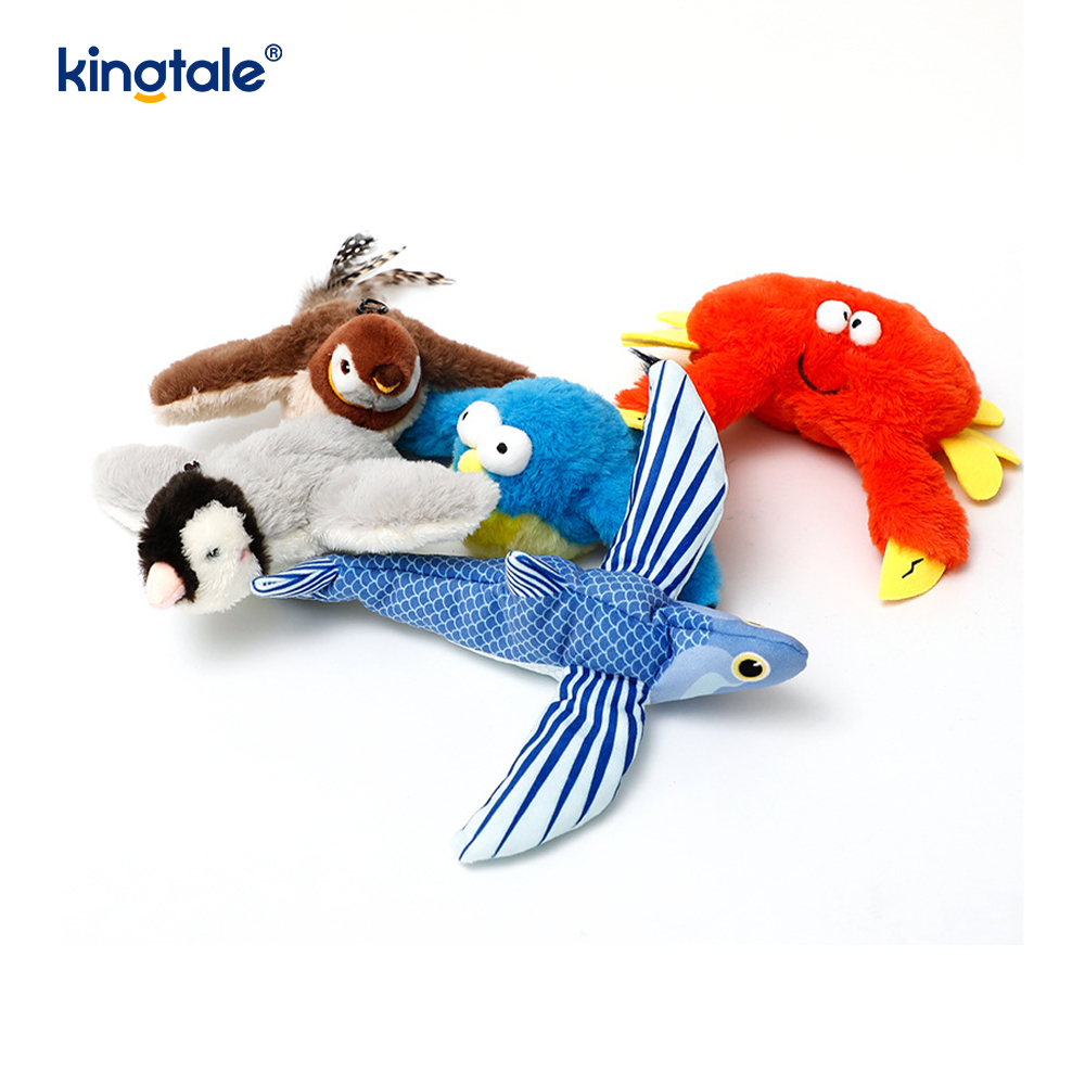 Jouet en peluche pour animaux de compagnie, simulation de moineau, pour toutes les races, chat, jouets à herbe à chat, moineau
