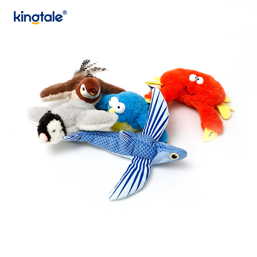 Jouet en peluche pour animaux de compagnie, simulation de moineau, pour toutes les races, chat, jouets à herbe à chat, moineau