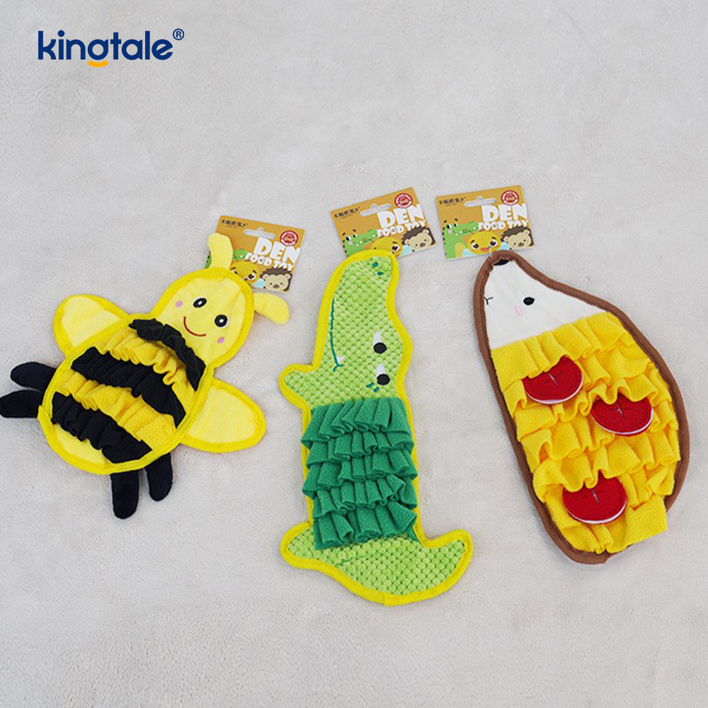 Tapis à priser pour animaux de compagnie pour jeu d'alimentation interactif contre l'ennui