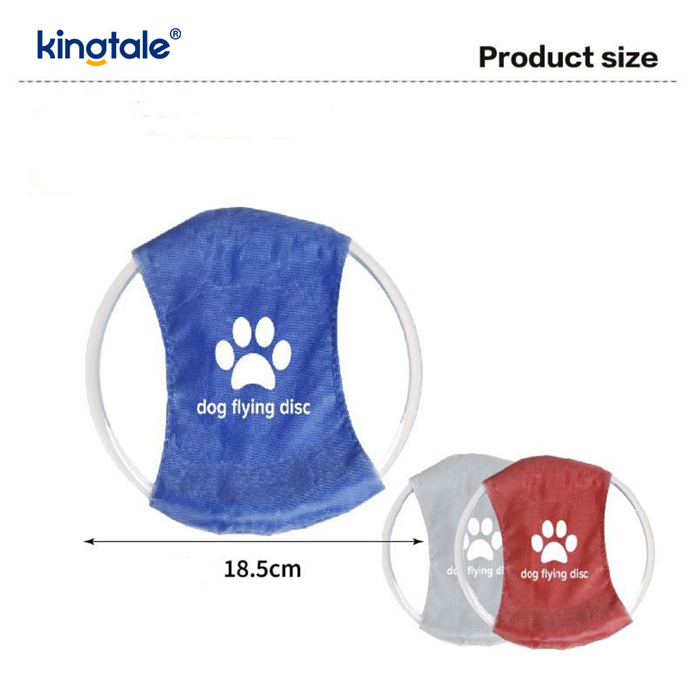 Frisbee lumineux pour animaux de compagnie, haute visibilité, entraînement pour animaux de compagnie, lancer, jeu pour l'exercice