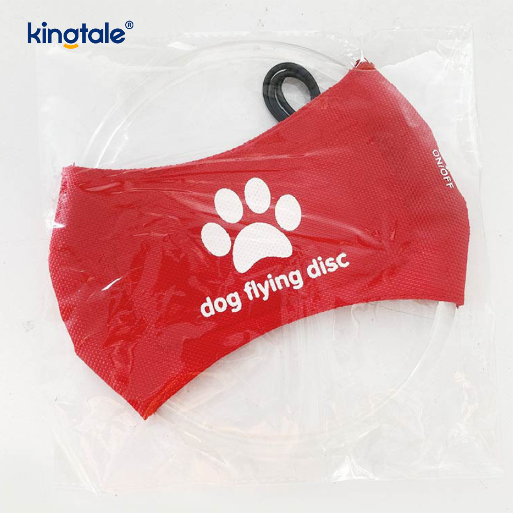 Frisbee lumineux pour animaux de compagnie, haute visibilité, entraînement pour animaux de compagnie, lancer, jeu pour l'exercice