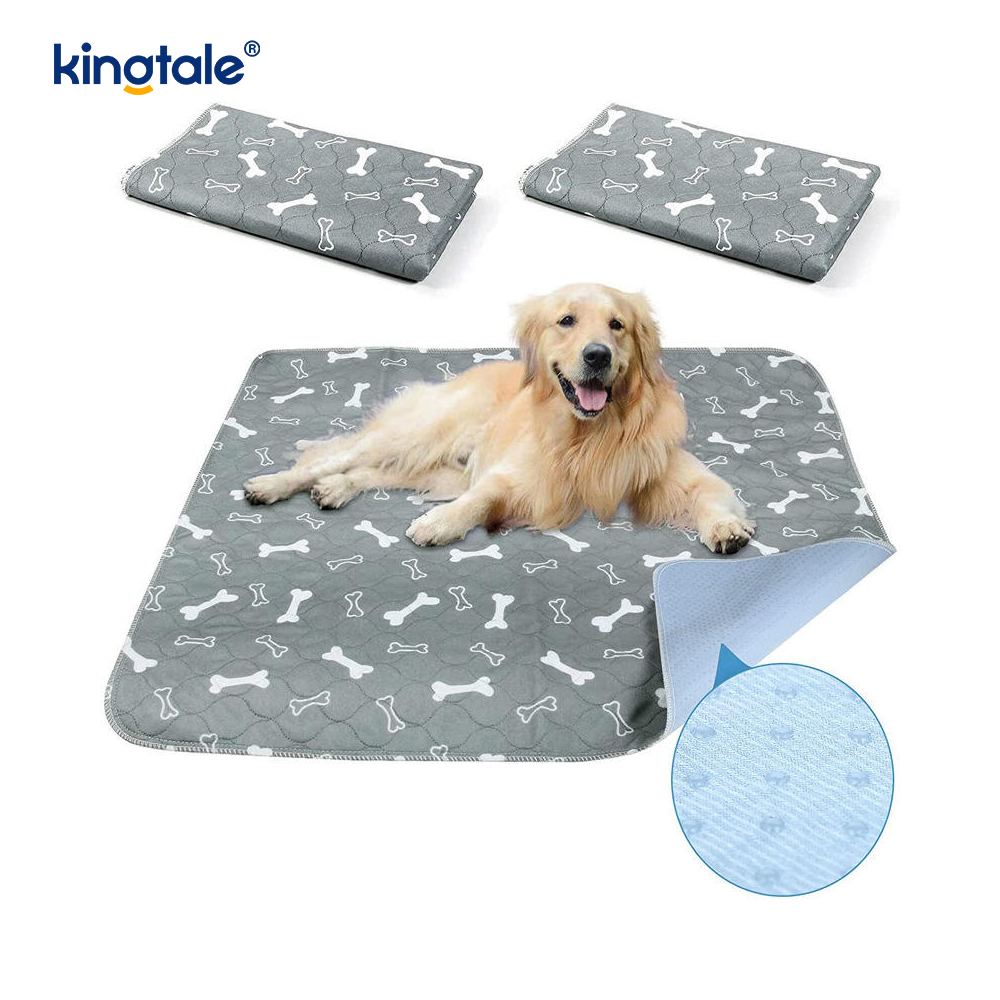 Tapis à langer réutilisable pour animaux de compagnie, pour sol, antidérapant, lavable, pour pipi, pour chiens