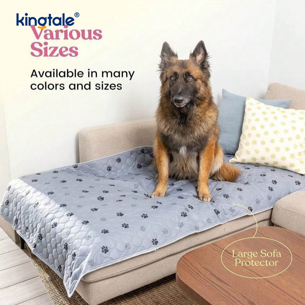 Tapis à langer réutilisable pour animaux de compagnie, pour sol, antidérapant, lavable, pour pipi, pour chiens