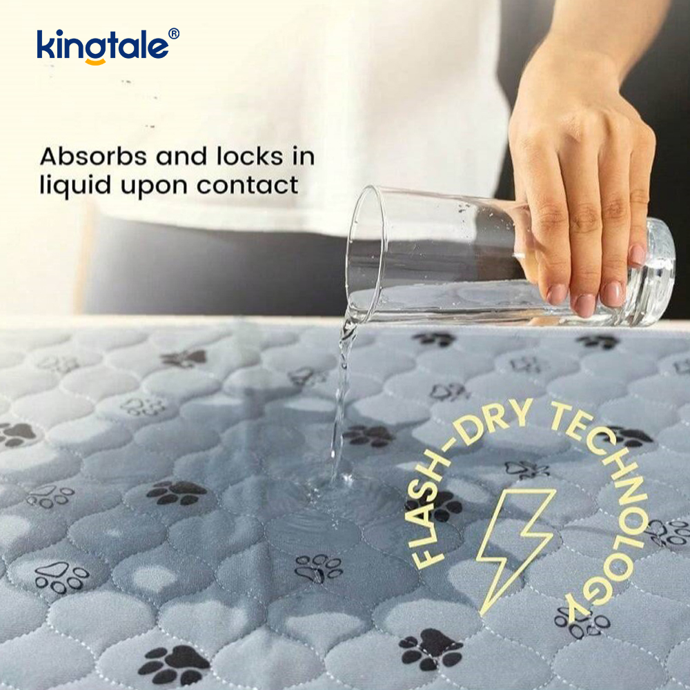 Tapis à langer réutilisable pour animaux de compagnie, pour sol, antidérapant, lavable, pour pipi, pour chiens