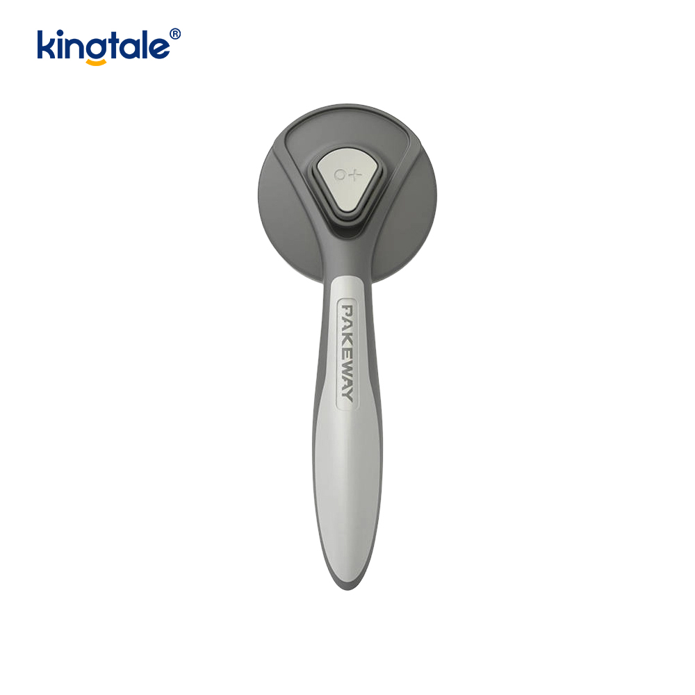 Brosse lisse autonettoyante, râteau de toilettage pour animaux de compagnie et peigne anti-puces pour chiens