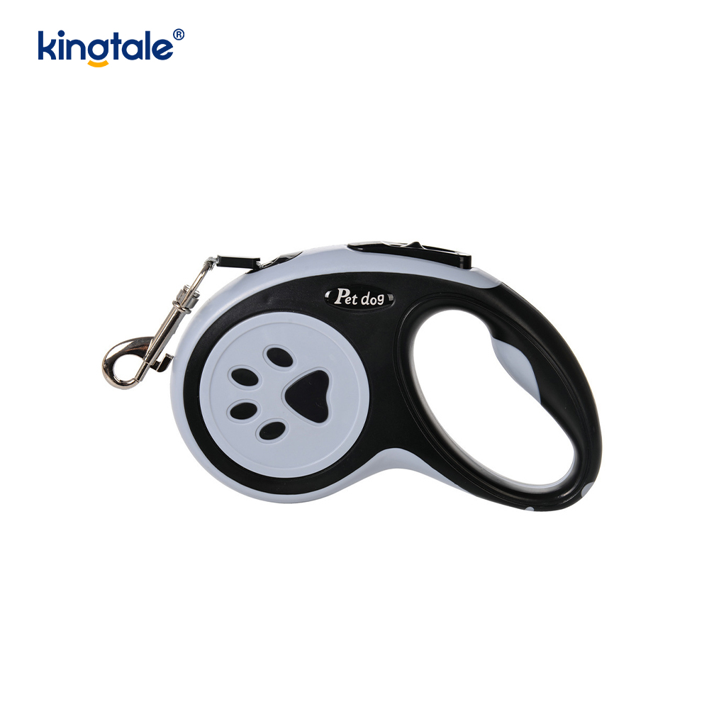 Laisse rétractable pour chien, rétractable à 360°, laisse en nylon sans enchevêtrement