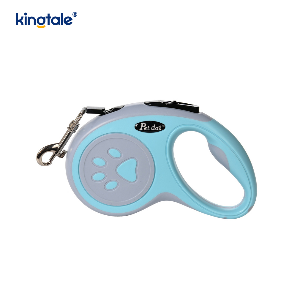 Laisse rétractable pour chien, rétractable à 360°, laisse en nylon sans enchevêtrement