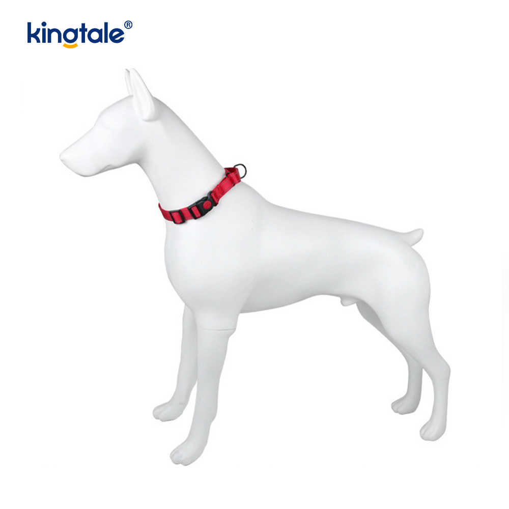 Collier de chien de martingale en nylon réglable réfléchissant sans traction pour les chiens S M A L L
