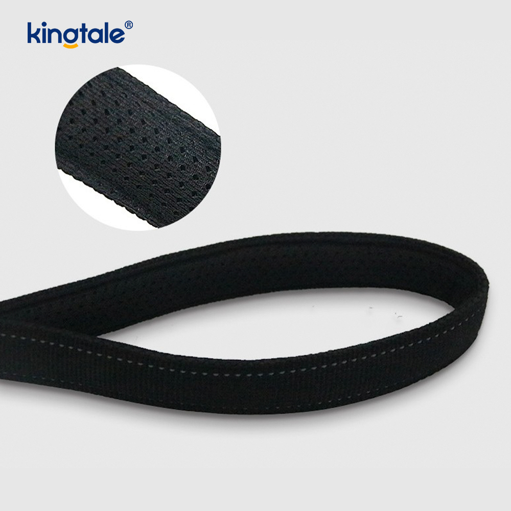Laisse élastique réfléchissante pour collier de chien, tactique robuste, sans traction