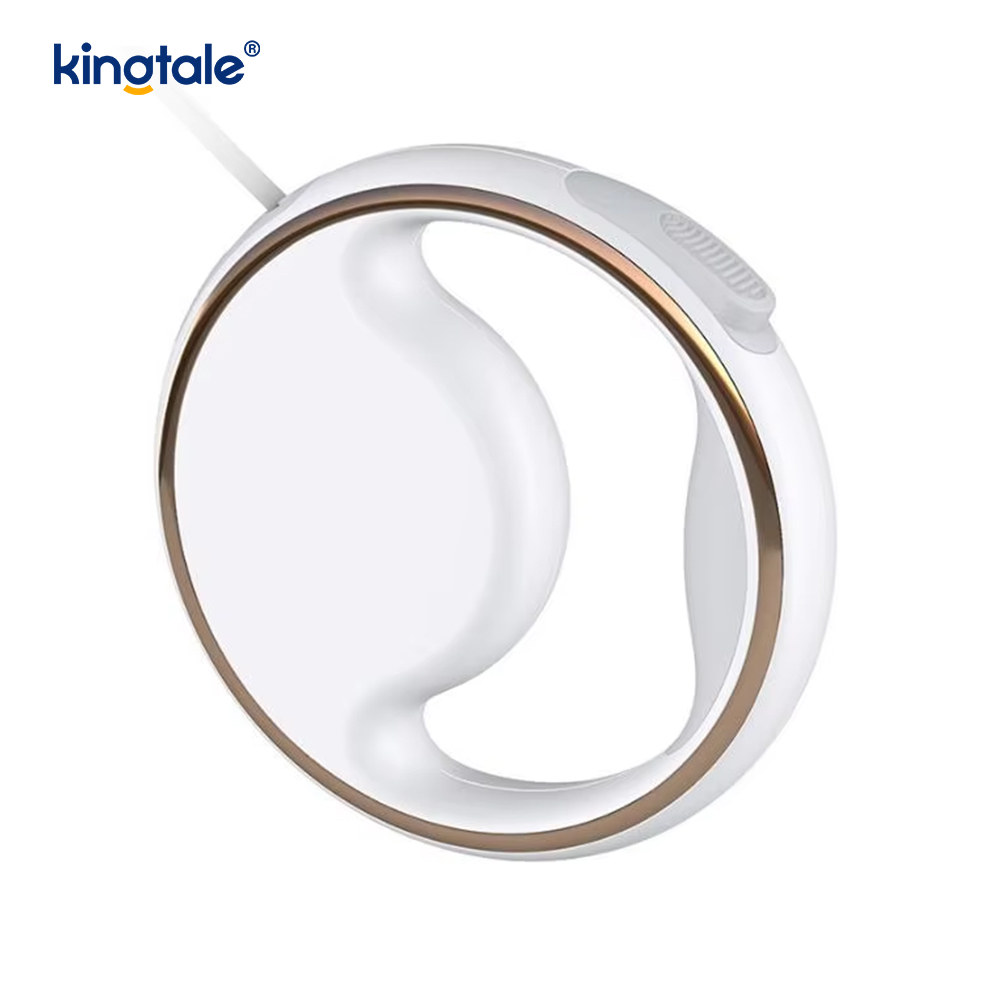 Laisse en nylon rétractable automatique de collier de chien d'éclairage mené moderne simple