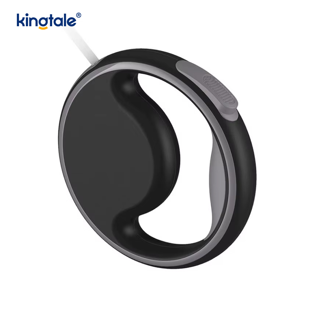 Laisse en nylon rétractable automatique de collier de chien d'éclairage mené moderne simple