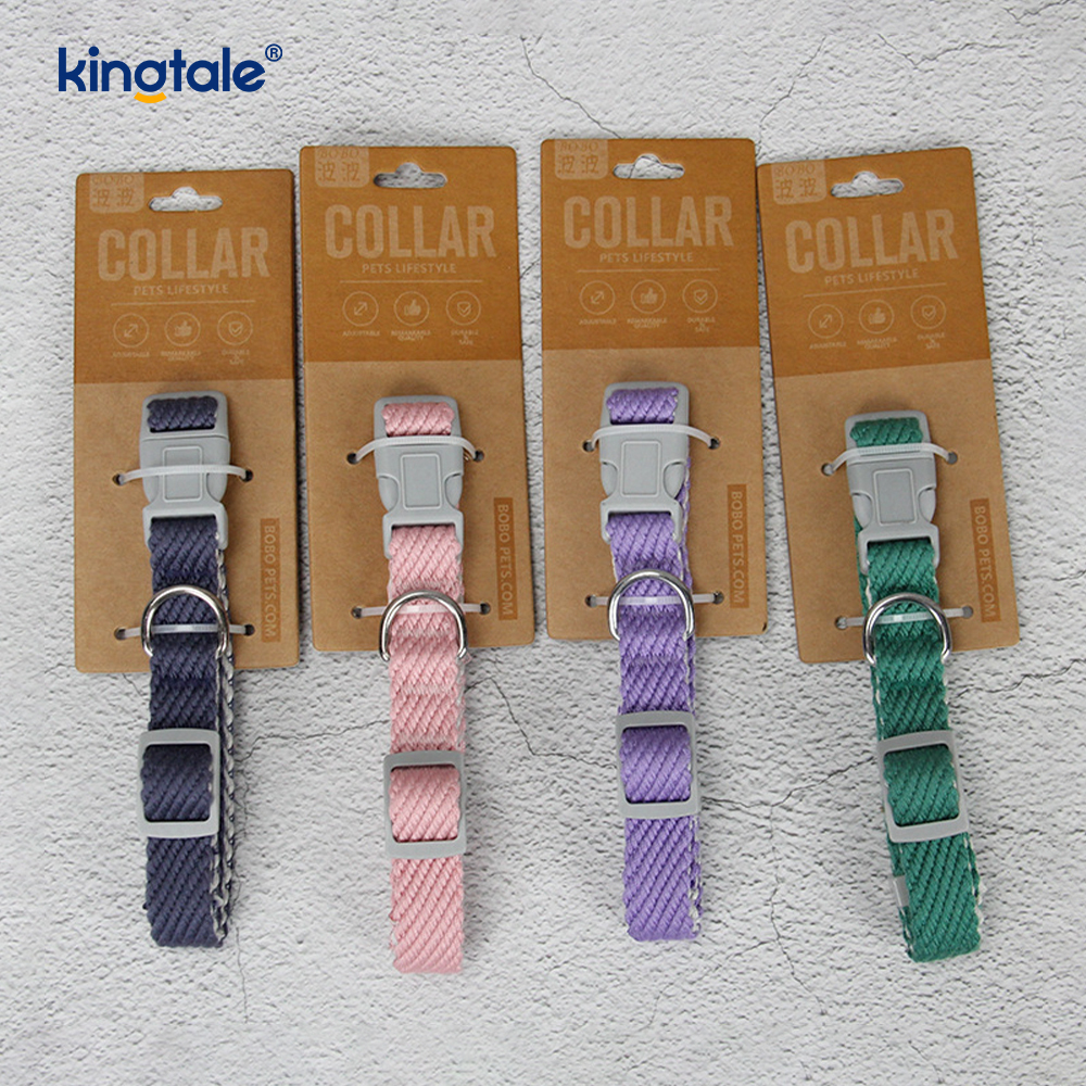 Ensemble personnalisé de laisse de collier de harnais de chien de modèle d'impression d'OEM/ODM