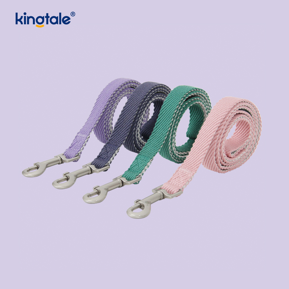 Ensemble personnalisé de laisse de collier de harnais de chien de modèle d'impression d'OEM/ODM
