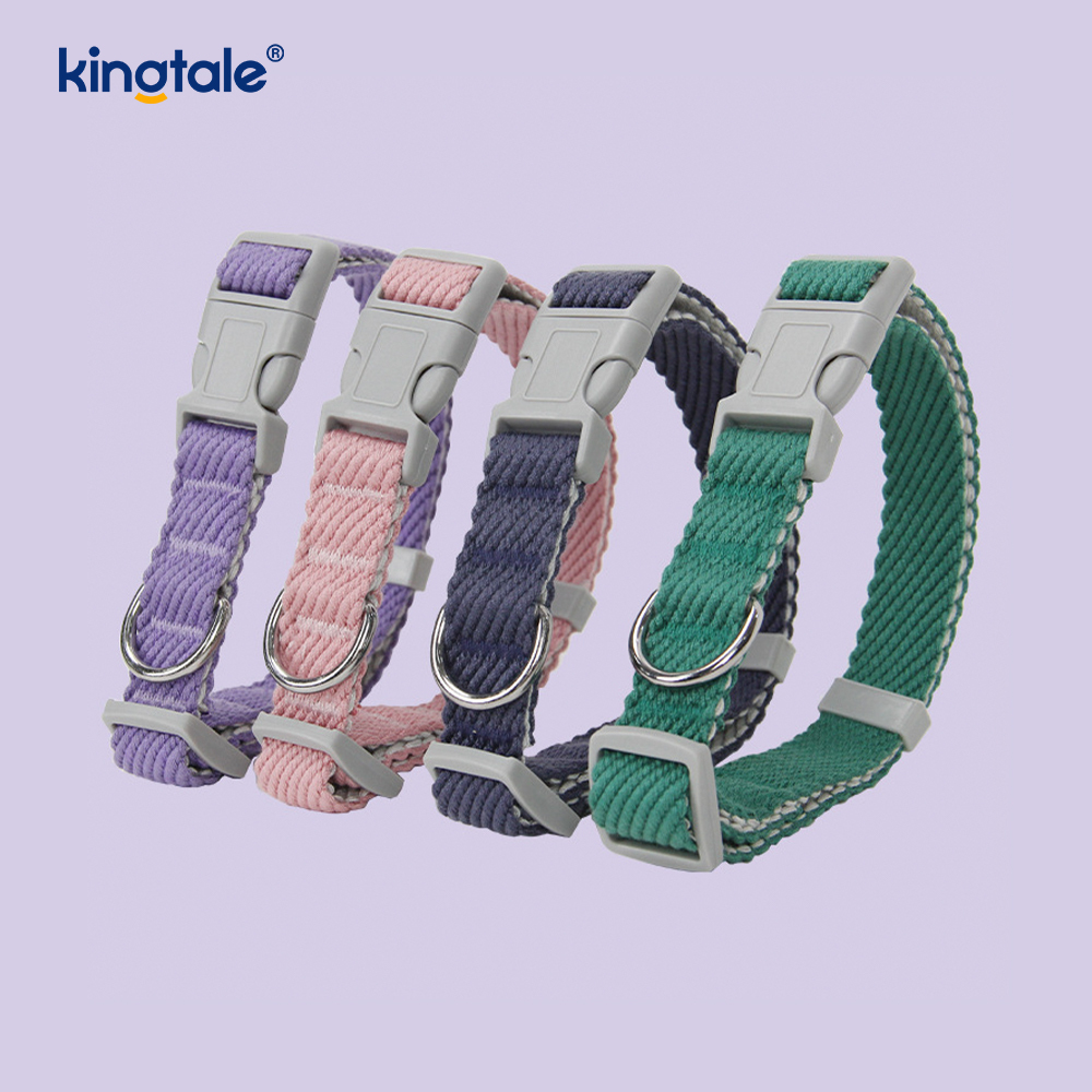 Ensemble personnalisé de laisse de collier de harnais de chien de modèle d'impression d'OEM/ODM