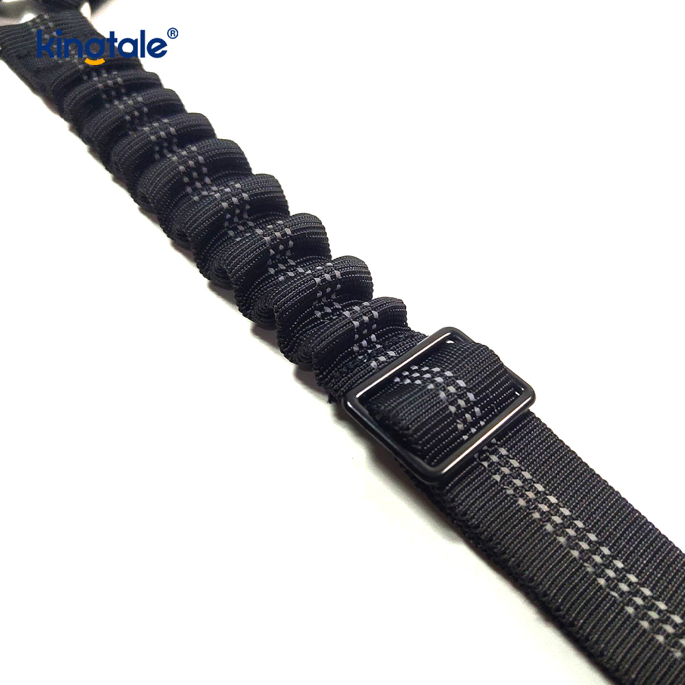 Laisse de ceinture de sécurité de voiture pour animaux de compagnie réfléchissante en polyester durable Anti-Rush Anti-Rush