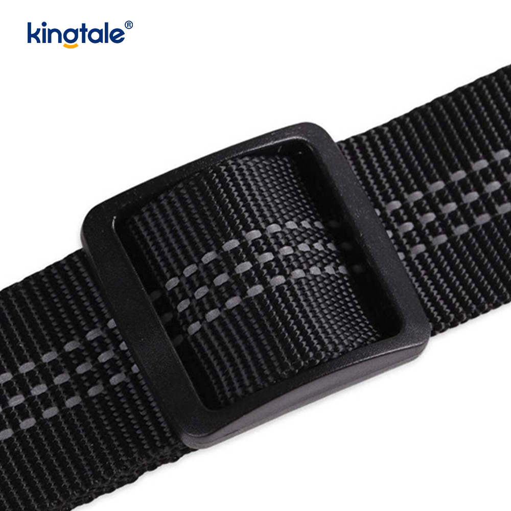 Laisse de ceinture de sécurité de voiture pour animaux de compagnie réfléchissante en polyester durable Anti-Rush Anti-Rush
