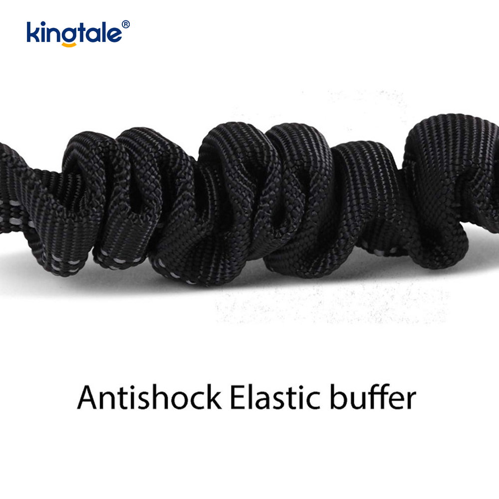 Laisse de ceinture de sécurité de voiture pour animaux de compagnie réfléchissante en polyester durable Anti-Rush Anti-Rush