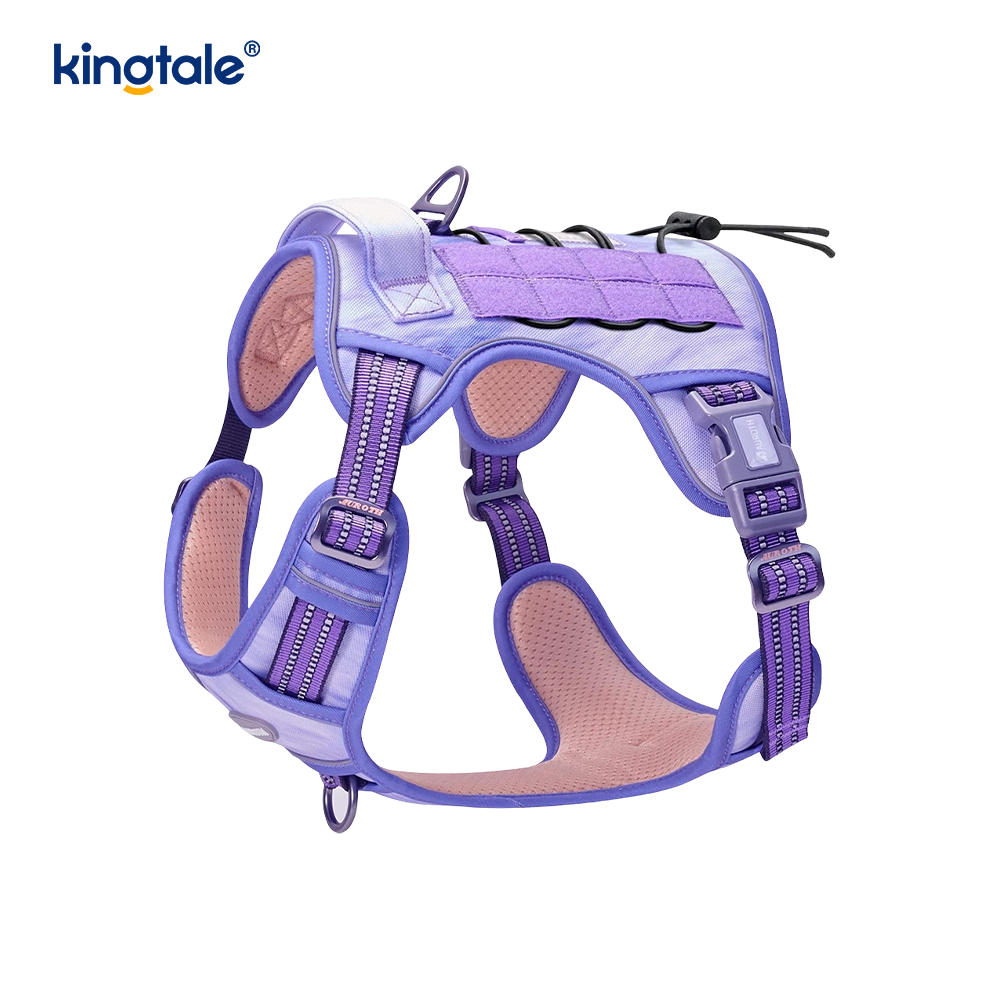 Ceinture en Nylon robuste sans traction pour chien, gilet, harnais d'entraînement, poitrine