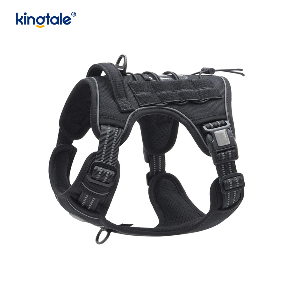 Ceinture en Nylon robuste sans traction pour chien, gilet, harnais d'entraînement, poitrine