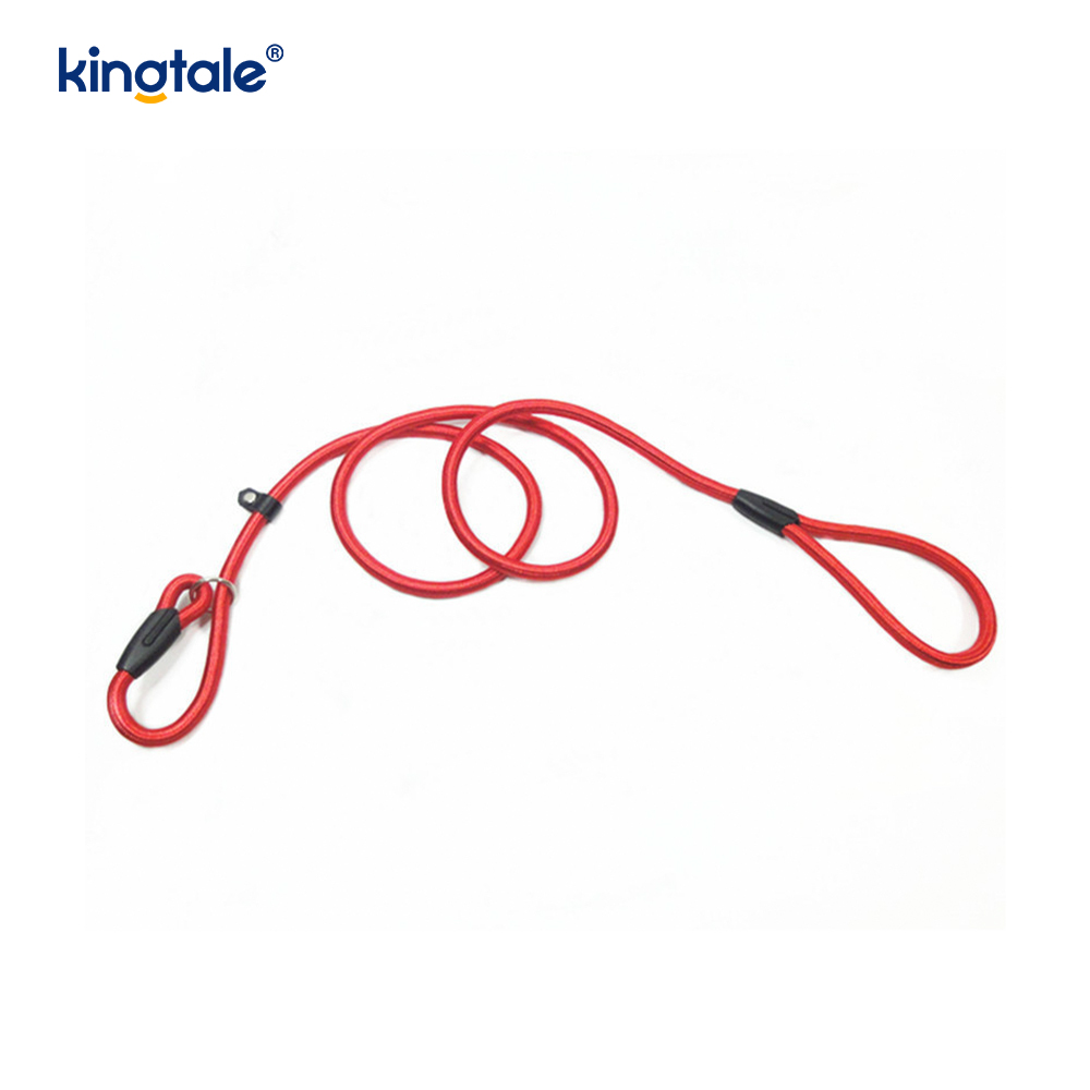 Laisse de chien de plomb de glissement laisse de corde en Nylon forte laisse de formation de chien pour les animaux de compagnie