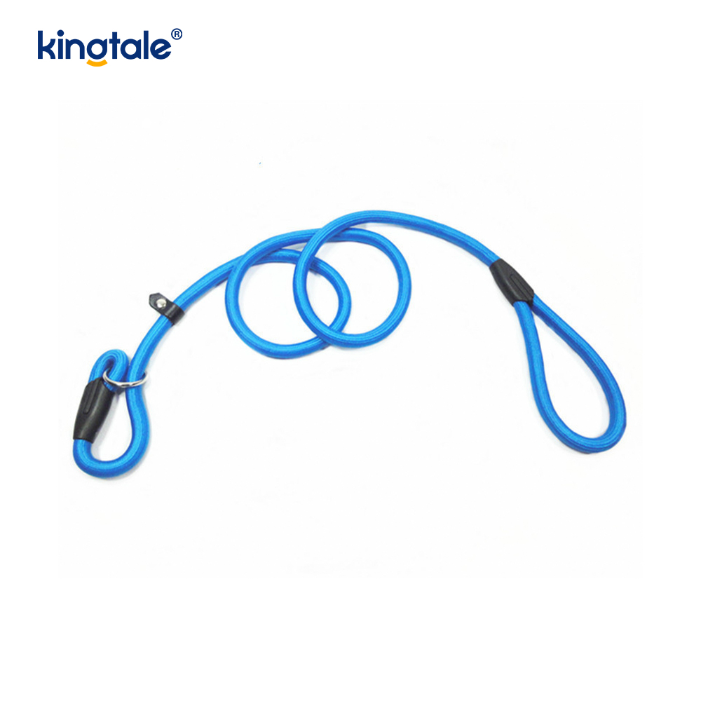 Laisse de chien de plomb de glissement laisse de corde en Nylon forte laisse de formation de chien pour les animaux de compagnie