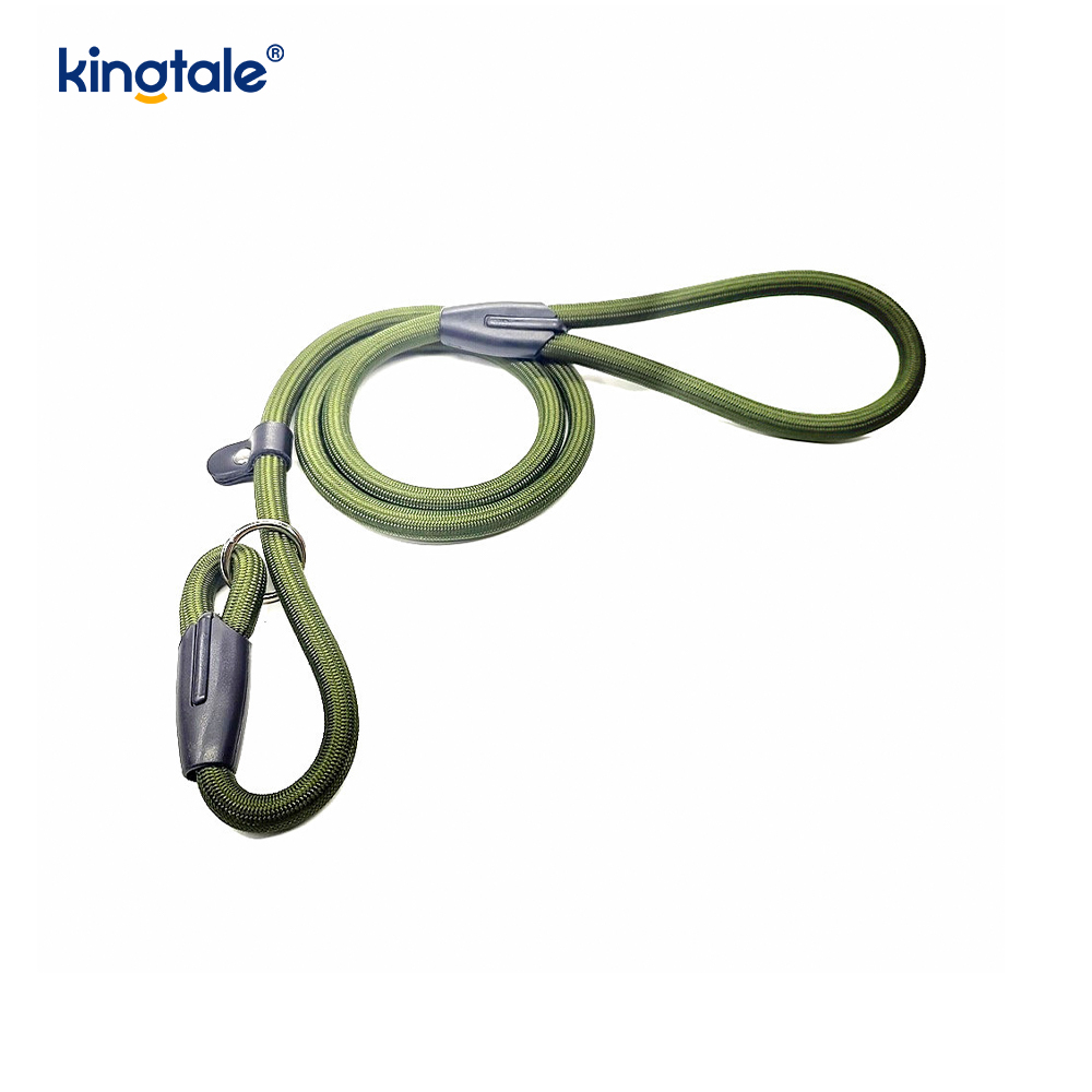 Laisse de chien de plomb de glissement laisse de corde en Nylon forte laisse de formation de chien pour les animaux de compagnie