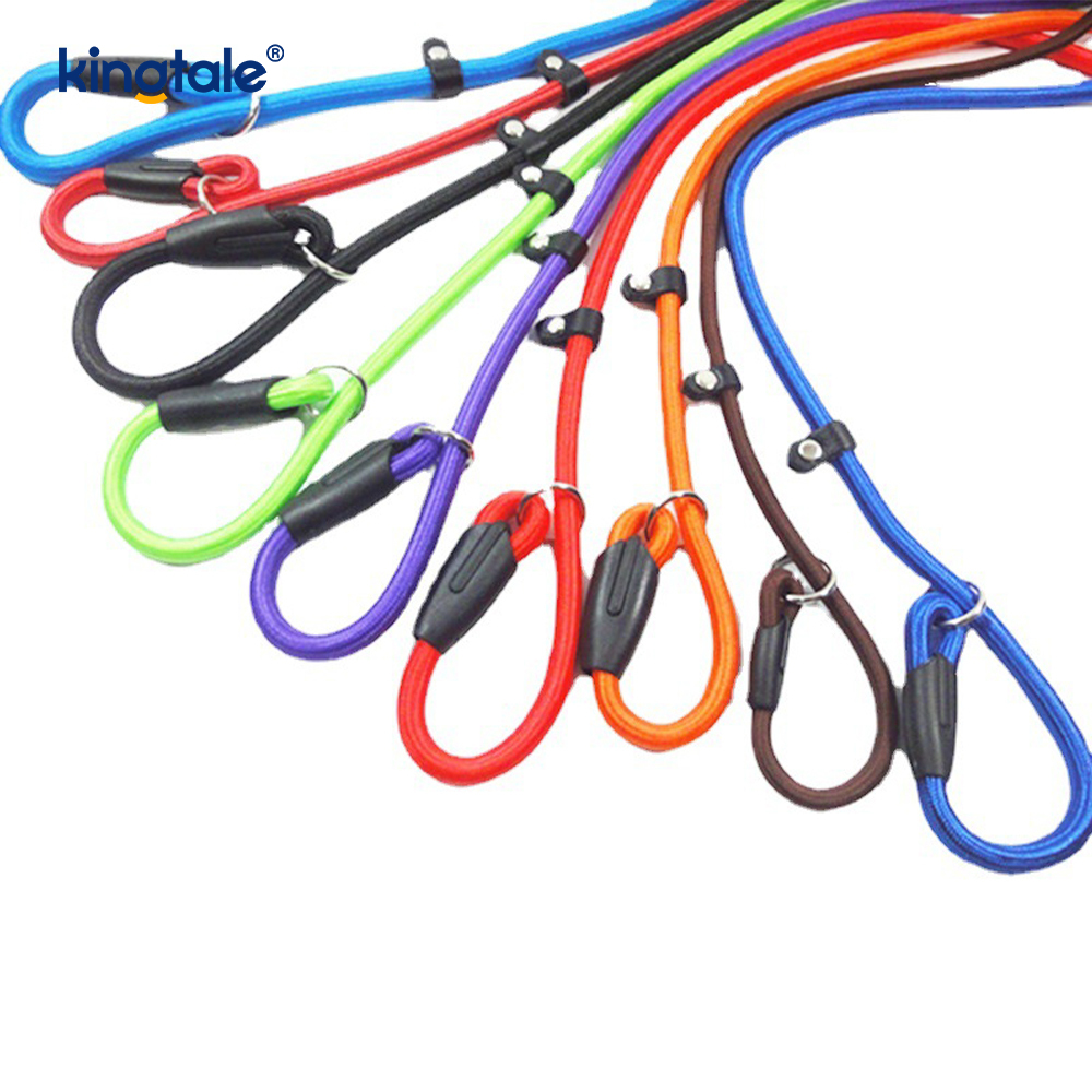 Laisse de chien de plomb de glissement laisse de corde en Nylon forte laisse de formation de chien pour les animaux de compagnie