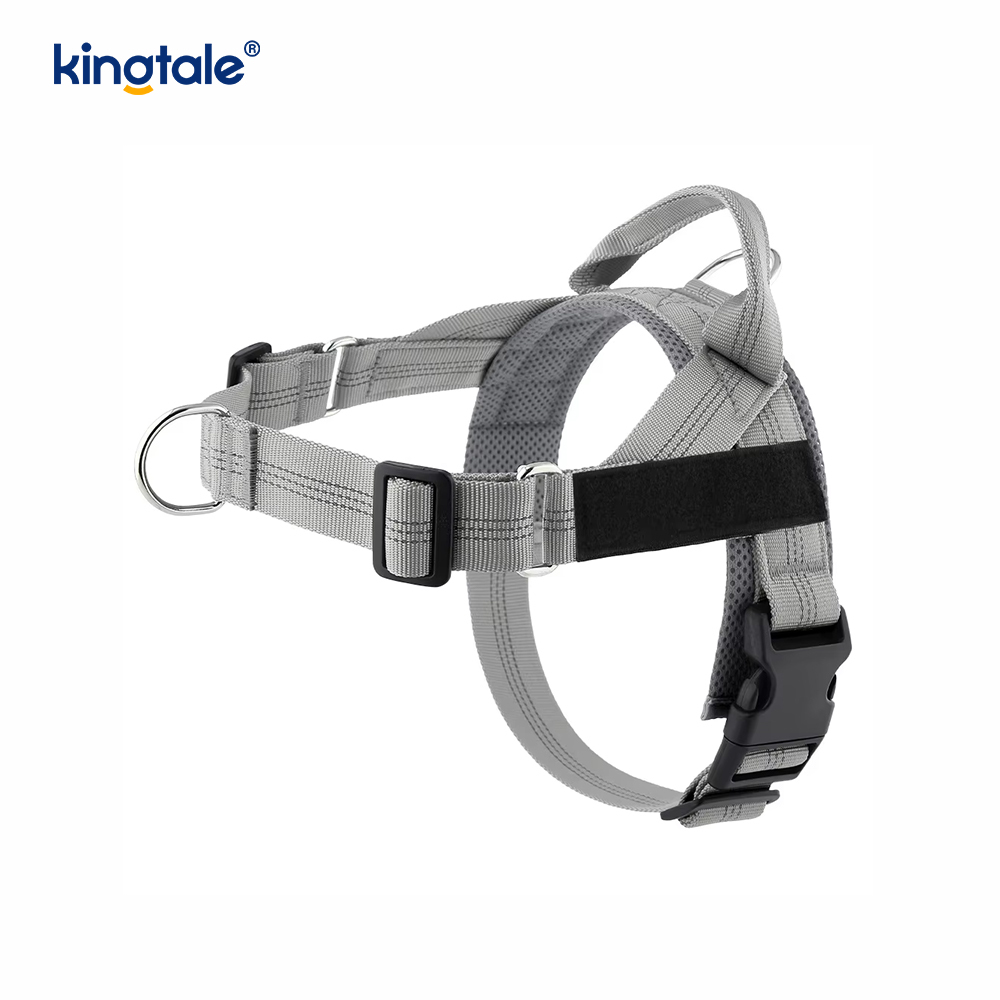 Harnais pour chien réglable durable en maille réfléchissante personnalisée sans traction